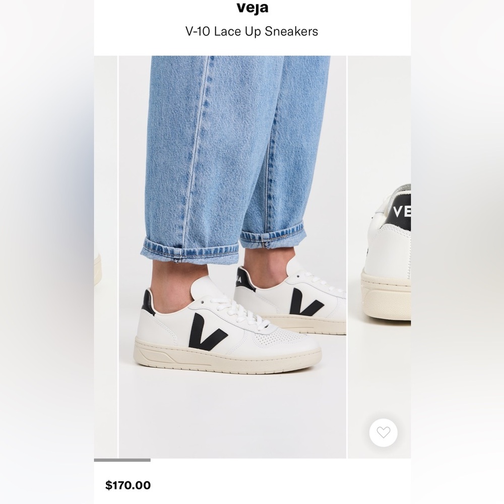 Veja V10 sneakers, size 7